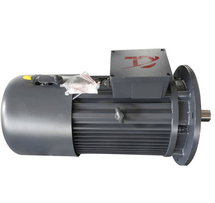 Elevator IP55 Aluminum 13kW 4 Pole Hoist Braking Motor